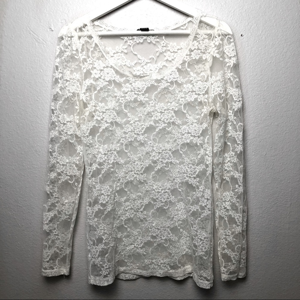 Mesh blouse